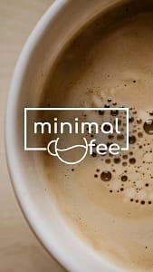 Aruclattervezés kávézónak - logóbemutató- minimalista, letisztult, egyedi logó kisvállalkozóknak